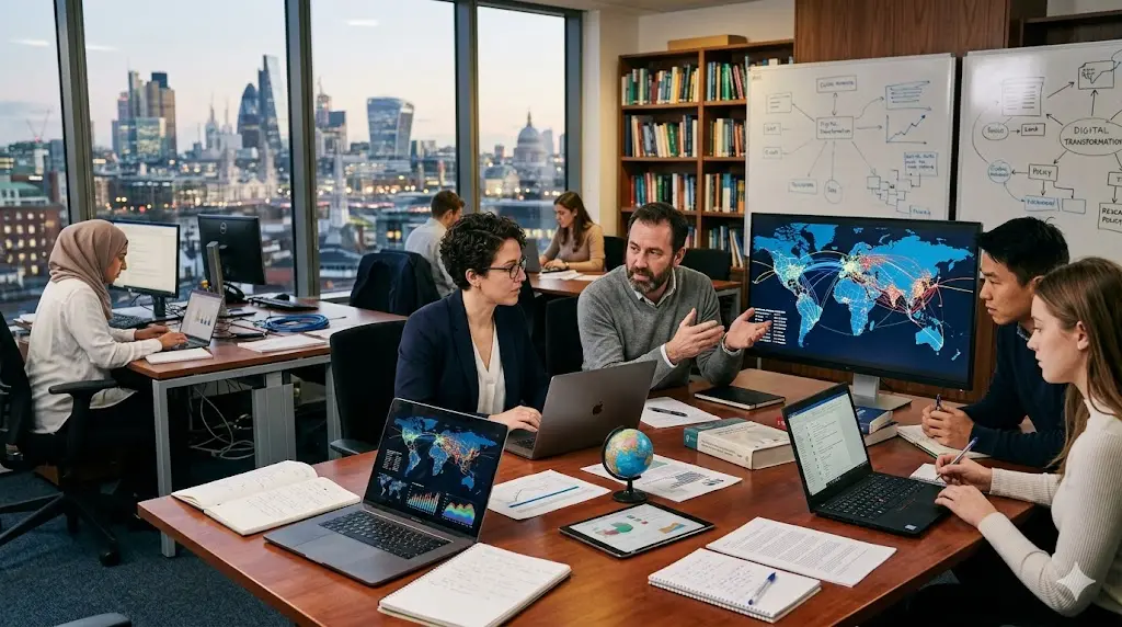 Global Political Research on Digital Transformation