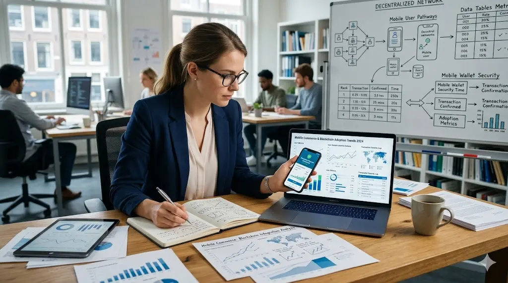 Research Findings About Mobile Commerce in Blockchain Adoption